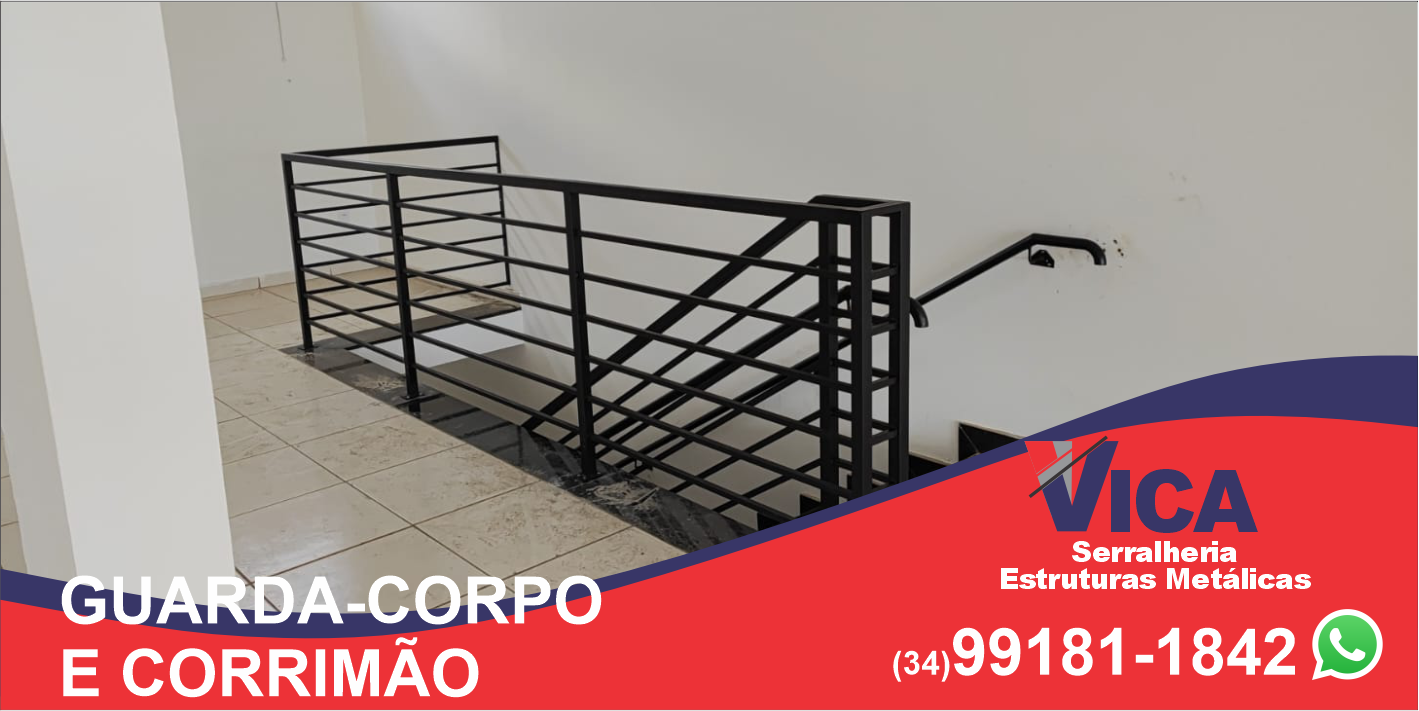 guarda corpo e corrimão